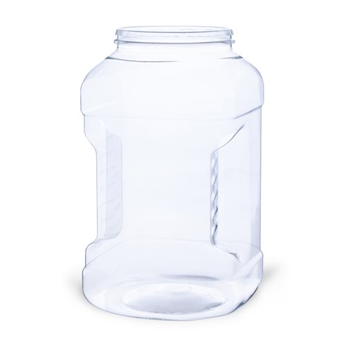 צנצנת 2200 סמ"ק 85 מ"מ לחיצה אחיזת פסים