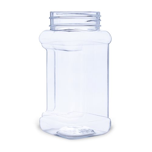 צנצנת 380 סמ"ק 53 מ"מ הברגה מרובעת עם אחיזה