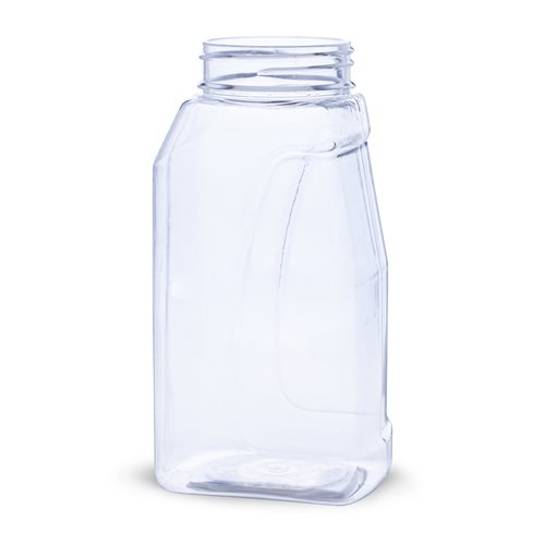 צנצנת 530 סמ"ק 53 מ"מ הברגה דגם "טרפז"