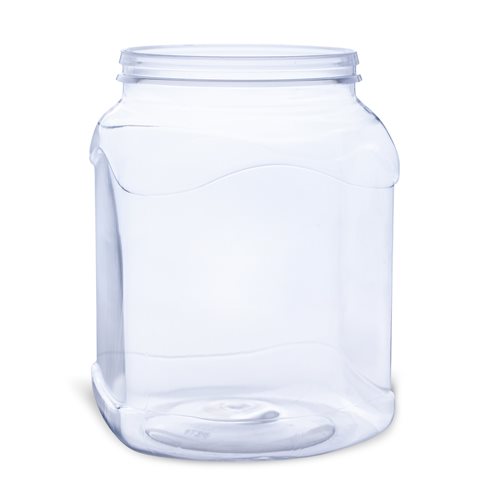 צנצנת 1000 סמ"ק 85 מ"מ לחיצה מרובעת