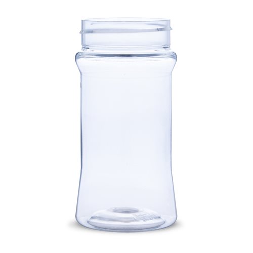 צנצנת 180 סמ"ק 53 מ"מ הברגה שקוף